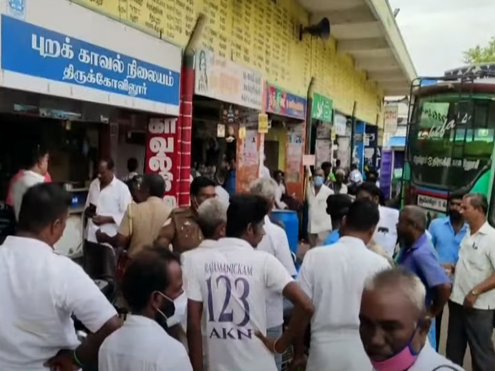 திருக்கோவிலூர் பேருந்து நிலையம் அருகே பரோட்டா சாப்பிட்டு கொண்டிருந்தவர் திடீர் மரணம்