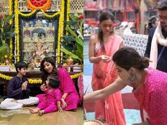 Bigg Boss OTT: जाने-अनजाने Shamita Shetty और Shilpa Shetty ने मैचिंग ड्रेस पहनकर किया बप्पा का स्वागत, वायरल हुई तस्वीरें
