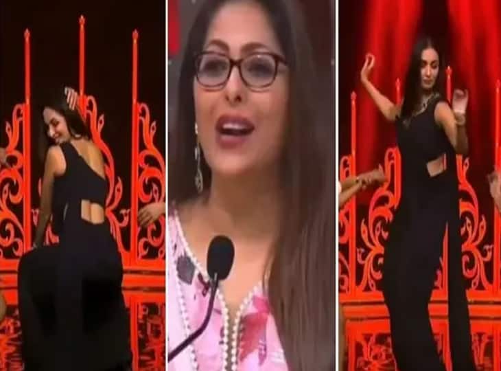 Malaika Arora Dance Video: काले रंग की साड़ी में Malaika Arora ने यूं लचकाई कमरिया, खुला रह गया Geeta Kapoor का मुंह