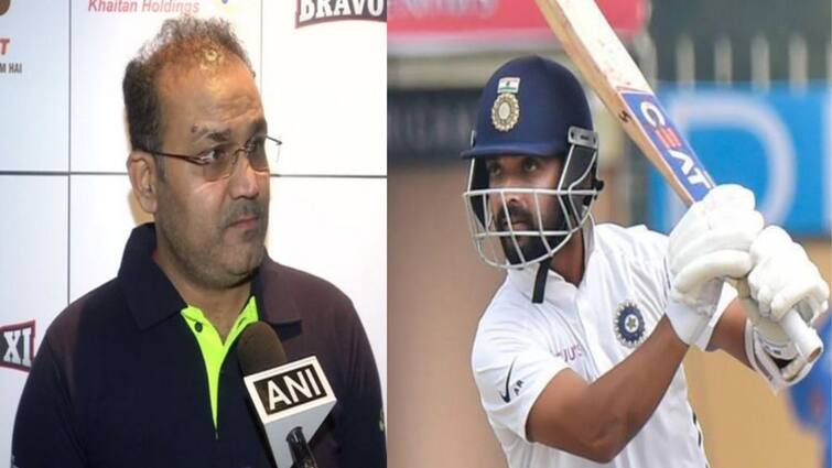 If he doesn't perform there, you can say 'thank you for your contribution': Sehwag gives verdict on struggling Rahane Sehwag On Rahane: ঘরের মাঠে সিরিজে রাহানেকে শেষ সুযোগ দেওয়ার দাবি সহবাগের