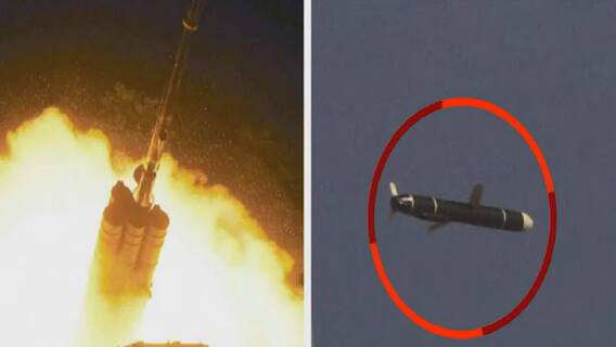 North Korean test-fires long range missiles