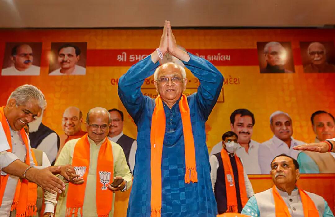 bhupendra patel to take oath as gujarat cm today amit shah to attend ceremony Bhupendra Patel Oath: ભૂપેન્દ્ર પટેલ આજે ગુજરાતના મુખ્યમંત્રી પદના શપથ લેશે, અમિત શાહ રહેશે હાજર