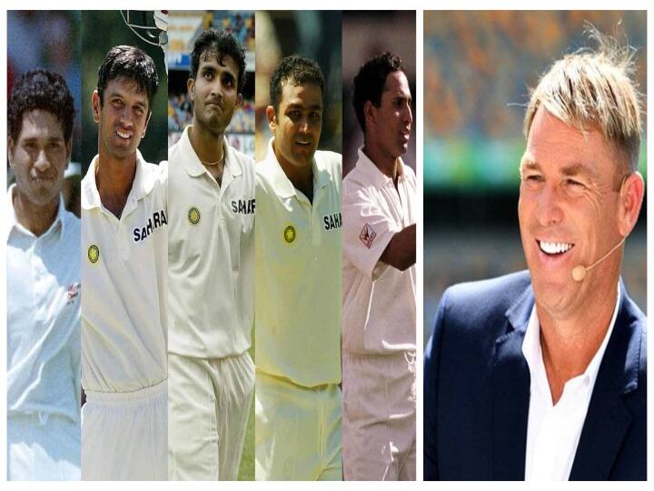 Australian Spin legend shane Warne comments about Indian test team's batting in his interview ‛சச்சின், கங்குலி, டிராவிட், சேவாக், லக்‌ஷ்மண் இந்திய டீம் தான் பெஸ்ட்’ -உண்மையை உடைத்த ஷேன் வார்ன்!