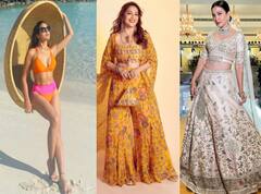 Sara Ali Khan से लेकर Gauahar Khan तक, सोशल मीडिया पर किसी ने बिकिनी तो किसी ने लहंगे में लूटा फैन्स का दिल