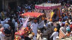 ਬਟਾਲਾ 'ਚ ਲੱਗੀਆਂ ਰੌਣਕਾਂ, ਗੁਰੂ ਨਾਨਕ ਦੇਵ ਜੀ ਦੇ ਵਿਆਹ ਪੁਰਬ ਮੌਕੇ ਸਜਾਇਆ ਨਗਰ ਕੀਰਤਨ