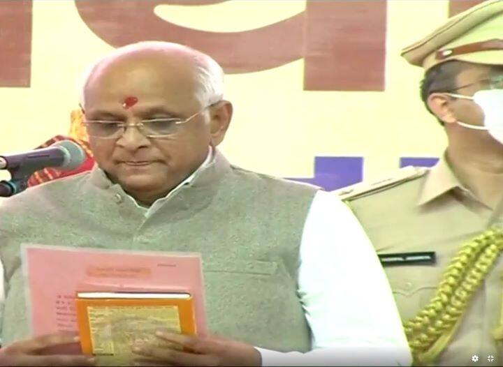 Bhupendra Patel Sworn In As 17th Chief Minister Of Gujarat Bhupendra Patel Sworn In As 17th Chief Minister Of Gujarat