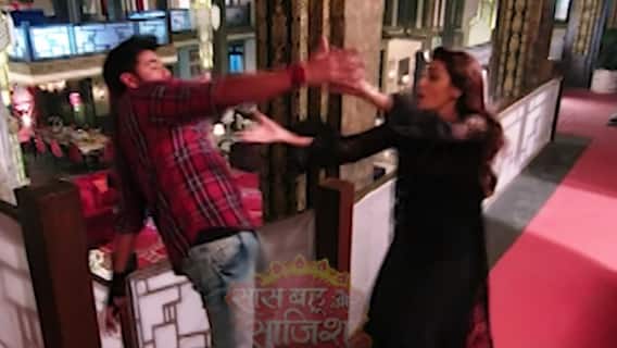 Abhi seriously injured after falling from stairs | Kumkum Bhagya