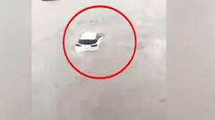 Rajkot में बाढ़-बारिश का कहर, हजारों किलो की कार खिलौने की तरह बह गई | सीधे फील्ड से