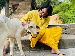 परिवार और पार्टी में 'बवाल' मचा कर वृंदावन की गलियों में घूम रहे तेज प्रताप, सोशल मीडिया पर शेयर की फोटो