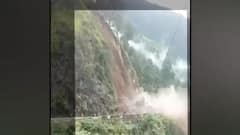Another landslide hits Himachal Pradesh, NH 5 blocked | Watch video