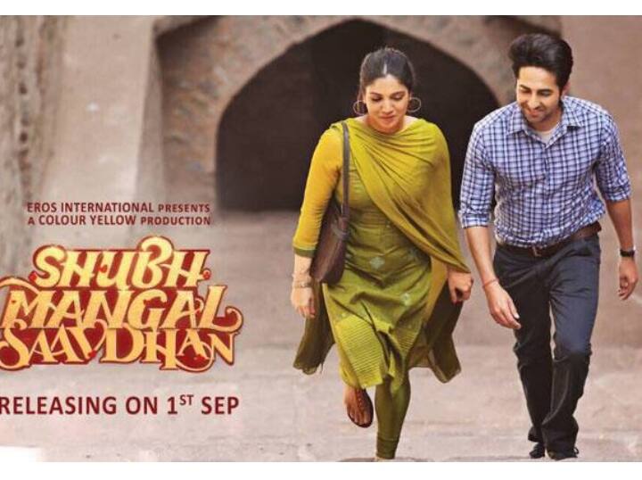 शभु मंगल सावधान में आयुष्मान खुराना एक ऐसे शख्स की भूमिका में थे जिन्हें जेंट्स प्रोब्लम होती हैं. इस फिल्म में उनके साथ अभिनेत्री भूमि पेडनेकर लीड रोल में थी.