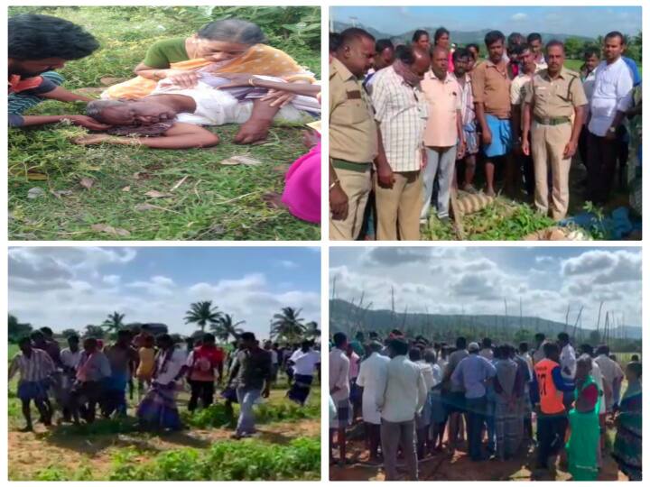 kirushnagiri Wild elephant attack near Veppanappalli kills 3 farmers in a row காட்டு யானை தாக்கி தொடர்சியாக 3 விவசாயிகள் பலி.. தொடரும் சோகம்!