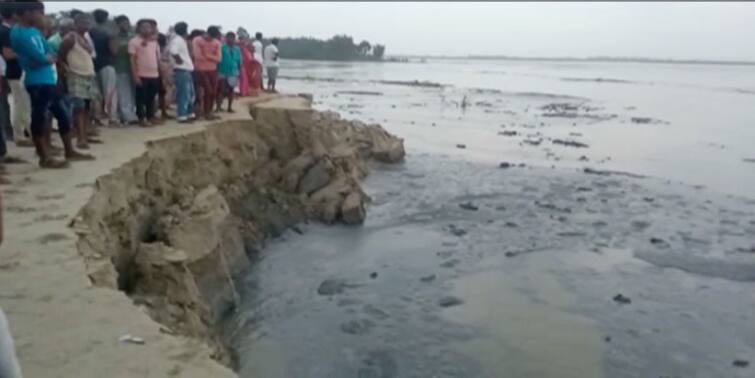 Malda kaliachak erosion again started Ganges, houses sinking one by one Malda: গঙ্গায় ফের শুরু হয়েছে ভাঙন, একে একে তলিয়ে যাচ্ছে বাড়ি