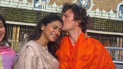 Shriya Saran: శ్రీవారిని దర్శించుకున్న శ్రియ.. ముద్దుపెట్టి ప్రేమను వ్యక్తం చేసిన భర్త