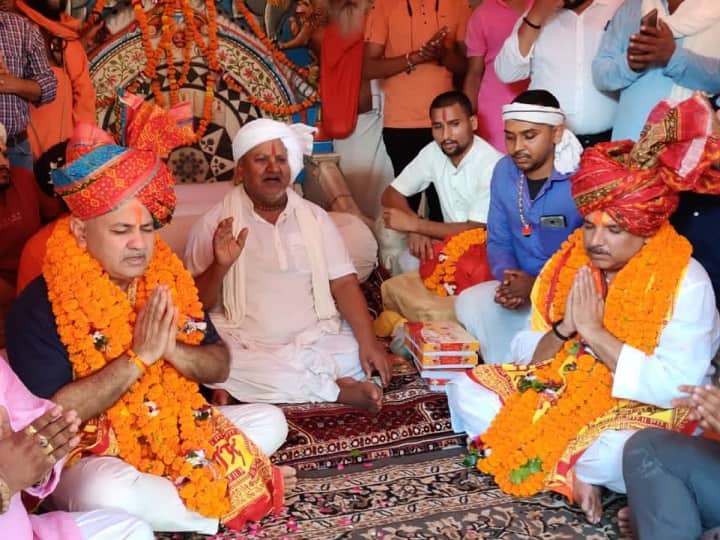 know the inside story of Manish Sisodia ayodhya visit uttar pradesh ann AAP in UP Politics: मनीष सिसोदिया ने रामलला के दरबार में पेश की अर्जी, मांगा ये आशीर्वाद