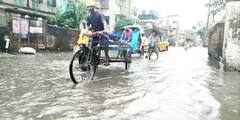 Howrah: দিনভর বৃষ্টিতে জলমগ্ন হাওড়ার একাধিক এলাকা, দুর্ভোগে স্থানীয় বাসিন্দারা