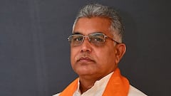 Dilip Ghosh : 'আইন নেই বলেই কোভিড-কালে বাংলায় দুয়ারে সরকার, লক্ষ্মীর ভাণ্ডার হচ্ছে', মন্তব্য দিলীপের | Bangla News