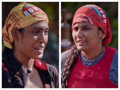 Survivor Tamil episode 3 Survivor Tamil: காடர்கள் லீடர் காயத்ரி...  வேடர்கள் லீடர் லெட்சுமி... ‛பைட்’ பார்வதி பாய்ச்சலில் சிருஷ்டி மூட் அவுட்!