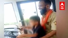 Aurangabad : ST ड्रायव्हरचा प्रताप, आठ-दहा वर्षाच्या मुलाच्या हातात दिलं स्टेअरिंग : गंगापूर उदगीर