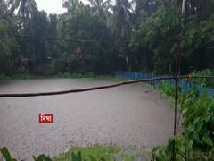 Kolkata Rain Update: দিনভর ধারাপাত, হাঁটুজলের নীচে শহর-শহরতলি, আকাশে ঘোর ঘনঘটা, দেখুন ছবি
