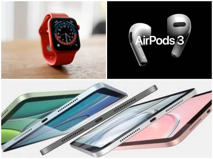 Apart from iPhone 13, Watch Series 7, iPad mini 6 and AirPods 3 will also be unveiled at Apple event Apart from iPhone 13, Watch Series 7, iPad mini 6 and AirPods 3 will also be unveiled at Apple event