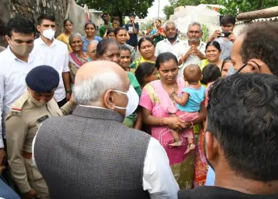 મુખ્યમંત્રી ભુપેન્દ્ર પટેલે લીધી પૂરગ્રસ્ત ધુંવાવ ગામની મુલાકાત