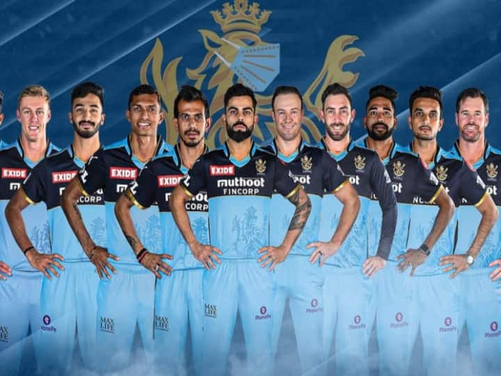 PL 2021: RCB Team Wearing Blue Jersey on 20th September Against KKR Team to Honors COVID-19 frontline warriors IPL 2021: ఎరుపు రంగు నుంచి నీలి రంగు జెర్సీకి మారిన ఆర్‌సీబీ.. ఎందుకో తెలుసా?