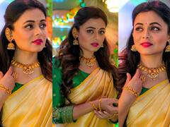 PHOTO : निखळ सौंदर्य आणि मनमोहक हास्य; Prarthana Behere चे साडीतील हे फोटो होतायंत व्हायरल