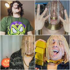 बालों की जगह सोने और हीरे की चेन लगवाने के कारण चर्चा में हैं Mexico के रैपर Dan Sur, देखें उनका नया लुक