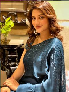 Nusrat Jahan Saree Look: শাড়ি লুকে মায়াবী অভিনেত্রী নুসরত জাহান