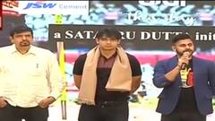 Neeraj Chopra: 'সোনার ছেলে' নীরজকে সংবর্ধনা তিলোত্তমার, হাজির সুজিত বসু-মনোজ তিওয়ারি | Bangla News