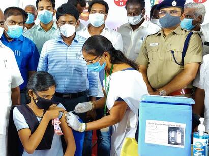 covid19 update in vilupuram today 122 coronavirus active cases விழுப்புரம்: இன்று ஒரேநாளில் 122 பேருக்கு கொரோனா தொற்று உறுதி !