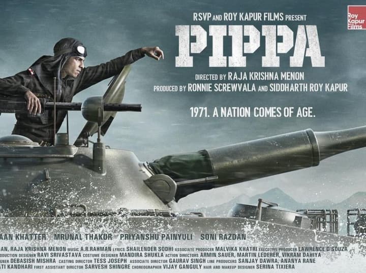first look of actor Ishaan Khatter's film 'Pippa' Ishaan Khatter की फिल्म Pippa का First Look आया सामने, ब्रिगडियर बलराम सिंह मेहता के किरदार में आएंगे नजर