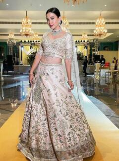 IN PICS: Gauahar Khan Looks Stunningly Gorgeous While Posing With Hubby Zaid Darbar At A Family Wedding