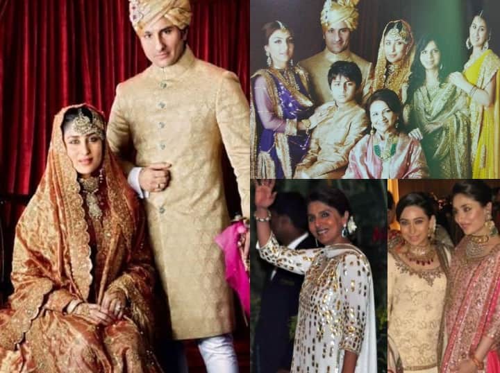 बॉलीवुड एक्ट्रेस करीना कपूर (Kareena Kapoor) और सैफ अली खान की इंडस्ट्री में पॉवर कपल गोल सेट करते हैं. वो बॉलीवुड के मोस्ट पॉपुलर कपल्स में से एक हैं, दोनों के बीच शानदार कैमिस्ट्री देखने को मिलती हैं. कपूर खानदान की लाडली करीना कपूर ने जब नवाब सैफ अली खान से शादी का फैसला लिया तो इस खबर ने खूब सुर्खिया बटोरी थीं. अलग सैफ और करीना का अलग धर्म होने की वजह से भी ये शादी चर्चा में रही , करीना कपूर के साथ सैफ अली खान की शादी माइक्रो वेडिंग थी जिसमें कुछ करीबी रिश्तेदार और दोस्त ही शामिल थे लेकिन इसके अलावा इसमें सब कुछ रॉयल था.