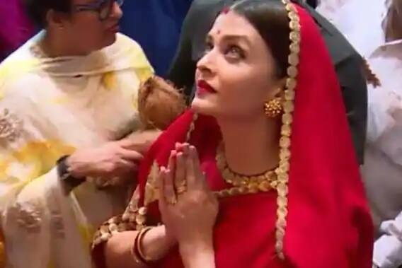 ২০১৭-তে গণেশ চতুর্থীর সময় লালবাগে রাজা বাপ্পা দর্শনে যান ঐশ্বর্য রাই বচ্চন। সেই সময় তাঁর পরনে ছিল সব্যসাচী মুখোপাধ্যায়ের ডিজাইনে তৈরি লাল রঙের একটি শাড়ি।