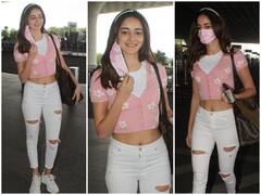 In Pics: बार्बी डॉल लुक में स्पॉट हुईं अनन्या पांडे, यहां देखिए बेहद खूबसूरत तस्वीरें