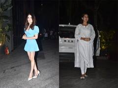 Shiddat Special Screening: ब्लू आउटफिट में Radhika Madan दिखीं कमाल, सहेली Sara Ali Khan ने फिर चिकनकारी सूट पहन लूट ली लाइमलाइट