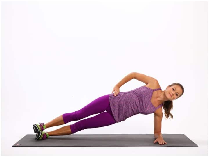 Health and Fitness Tips, Side plank to Reduce Belly Fat And Weight Loss Tips Health and Fitness Tips: पेट की चर्बी घटाने के लिए करें Side Plank, साथ में फॉलो करें ये Diet