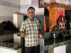 भूत पळवण्याच्या नावाखाली महिलेला भोंदू बाबाकडून क्रूरपणे मारहाण, मारहाणीचा व्हिडीओ माझाच्या हाती