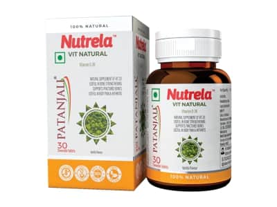 Nutrela Vitamin D Natural With 100 pc Natural And Bio Fermented Source Make your Bones Healthy And Strong Nutrela Vitamin D Natural से हड्डियों को बनाएं ताकतवर, जोड़ों के दर्द की समस्या होगी दूर
