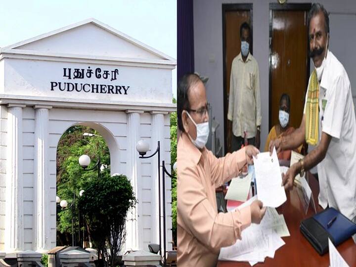 Padmarajan has filed his nomination for the 221st time to contest the Puducherry state elections புதுச்சேரி மாநிலங்களவை தேர்தல்-தேர்தல் மன்னன் பத்மராஜன் 221 ஆவது முறையாக மனுத்தாக்கல்