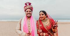 actress Vidhyulekha - Sanjay wedding: கலர்ஃபுல் கல்யாணம்! - வித்யுலேகா சஞ்சய் திருமண க்ளிக்ஸ்