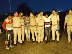 Noida Encounter: नोएडा में बड़ी मुठभेड़, कैब लूटने वाले चार बदमाश पुलिस की गोली से घायल
