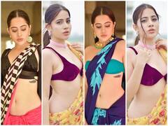 Low Waist Saree: ऐसी लो वेस्ट साड़ी बांधती है ये एक्ट्रेस, पल्लू लहराकर धड़का देती हैं दिल, क्या पहचानते हैं आप