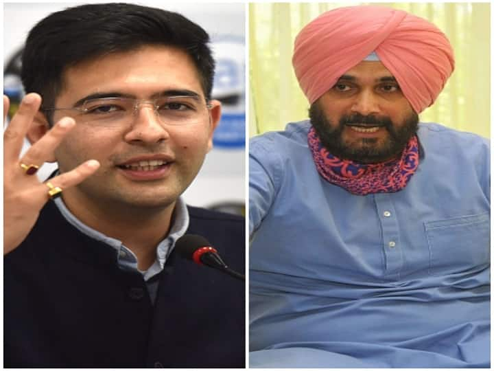 Navjot Singh Sidhu Is 'Rakhi Sawant Of Punjab Politics', AAP's Raghav Chadha Slams Congress Leader Navjot Singh Sidhu Is 'Rakhi Sawant Of Punjab Politics', AAP's Raghav Chadha Slams Congress Leader