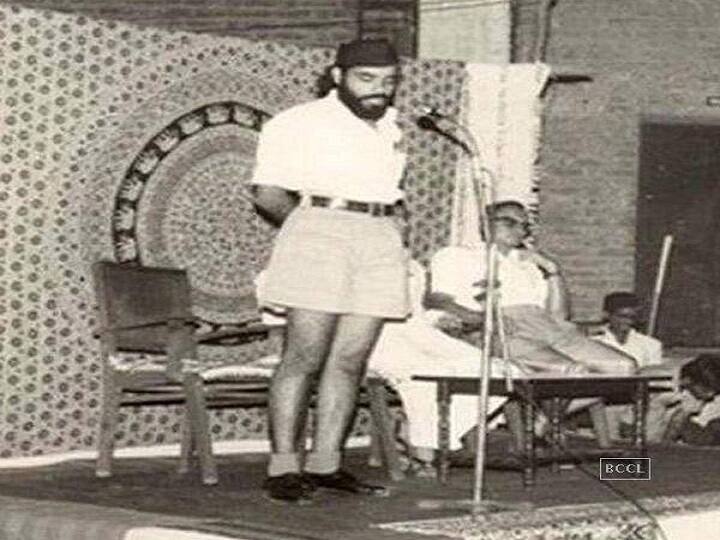 ஆர்.எஸ்.எஸ். கூட்டத்தில் பேசும் நரேந்திர மோடி