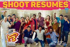 F3 Movie Shooting: తిరిగి ప్రారంభమైన ఎఫ్3 షూటింగ్... ఎక్కడంటే...