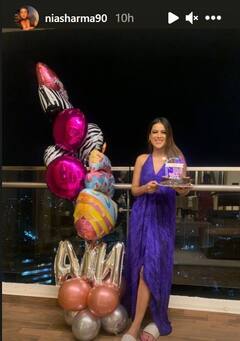 Nia Sharma Birthday: नए घर में Nia Sharma ने मनाया 31वां जन्मदिन, ब्लू हॉल्टर ड्रेस में लगीं बला की खूबसूरत
