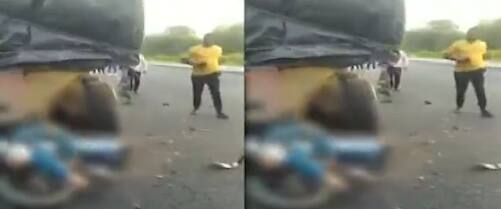 મહેસાણા: ટ્રકે બાઇકને મારી ટક્કર , બાઈક પર સવાર બે યુવકોના મોત, ટ્રેક ચાલાક ટ્રક મૂકીને ફરાર, જુઓ ગુજરાતી ન્યુઝ